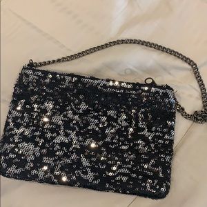 Jcrew sparkles crossbody.